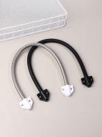 Protector De Cable De Acceso Controlado Anti- Pinza Para Puertas Y Ventanas Montaje Externo Acero Inoxidable 180 Grados - details 12