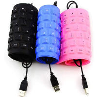Teclado plegable de silicona de 85 teclas para PC, Notebook, tableta, portátil, Flexible, con cable, Mini USB, resistente al agua - details 21