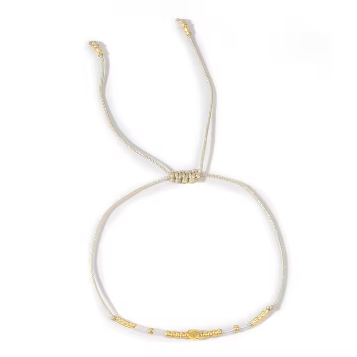 Pulsera De Cuentas En Forma De Fecha Estilo Bohemio De Miyuki De Alta Calidad Para Mujeres Para Usar Diariamente - 1