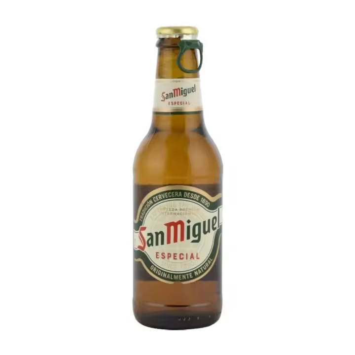 Cerveza San Miguel 25 cl pack 24 botellines - 1