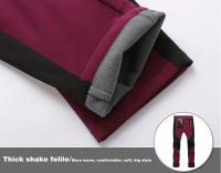 Pantalones De Hielo LNGXO Para Mujer Impermeables Y Cálidos De Poliéster Y Spandex Para Senderismo Trekking Camping Esquí Outdoor Resistente Al Viento Trousers Gruesos - details 23
