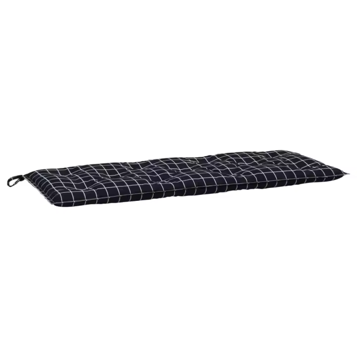 Cojí par Banc D Jardí Lienz Cuadro Negr 120 x50x cm - 1
