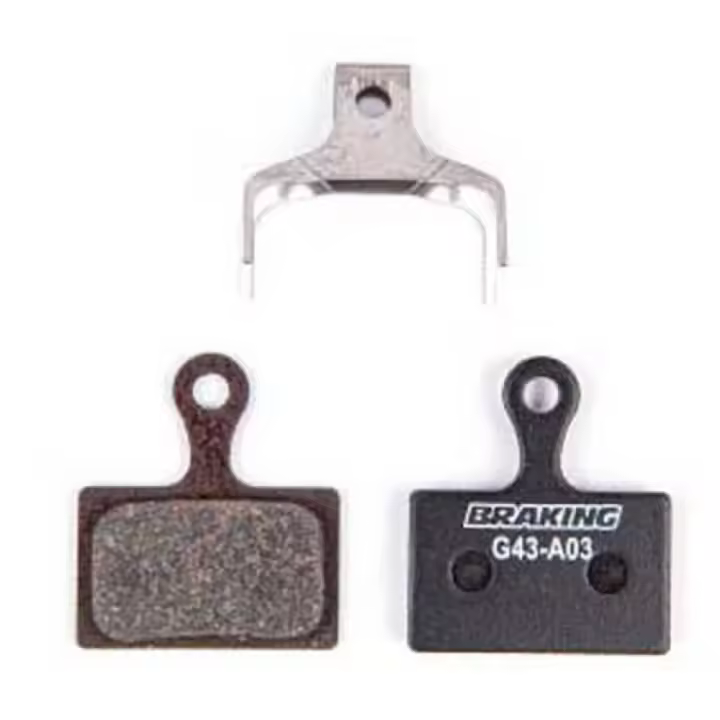 Braking Pastillas De Freno De Disco Orgánicas Para Bicicleta De Carretera Shimano Dura Ace/ultegra - 1