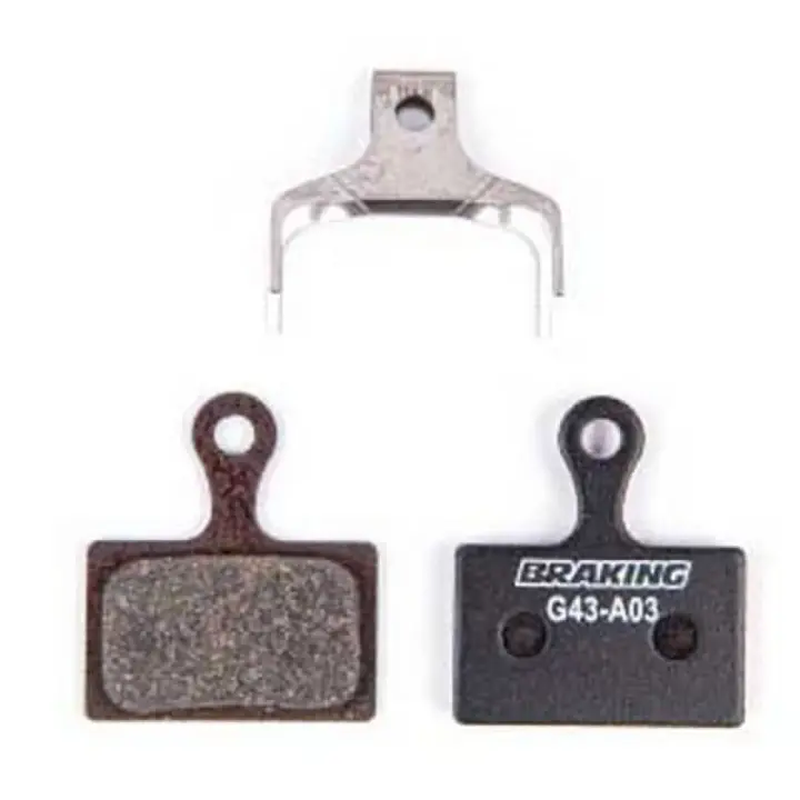 Braking Pastillas De Freno De Disco Orgánicas Para Bicicleta De Carretera Shimano Dura Ace/ultegra - 1