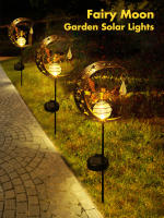 Lámpara De Jardín Solar Con Ángel Y Vaso De Vidrio Grieta Decorativo Luz De Camino Solar Fuente De Energía LED Protección IP65 - details 0