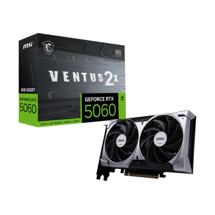 TARJETA GRAFICA MSI RTX 5060 8G VENTUS 2X OC - 1