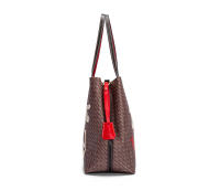 Bolso De Hombro Para Mujer Con Gran Capacidad Y Patrón Animal Bolso Multifuncional De Moda Clásica Bolsa De Compras Con Cierre De Cremallera Y Hebilla - details 2