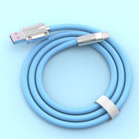 Cable Micro USB 120W 7A Carga Rápida Para Android Universal Móvil Aluminio Suave Cable De Datos USB Cordón De Carga Rápida - details 4