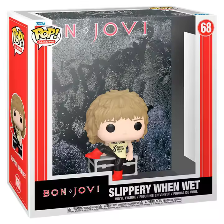 Funko Pop! Figura De Bon Jovi Slippery When Wet - 1