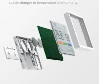 Xiaomi DUKA Atuman Medidor De Temperatura Y Humedad Digital LCD Reloj Estación Meteorológica Interior Exterior Sensor De Clima - details 7