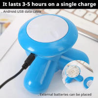 Masajeador Eléctrico De Triángulo Para Cervical Y Piernas Control Por Cable Masajeador De Cuerpo Mini Para Relaxación Y Alivio Del Dolor - details 3