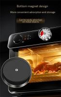 Nuevo Timer De Cocina De Acero Inoxidable Con Alarma Visual Y Magnético 60 Minutos Timer De Cocina Con Alarma Fuerte Y Magnética - details 2