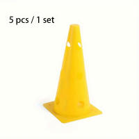5pcs Barriles De Señalización Perforados De 32CM Conos De Barricada Para Entrenamiento De Fútbol Y Baloncesto Material PVC - details 9