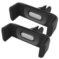 Soporte De Teléfono Para Coche Montaje En Ventilador Universal Negro Soporte Móvil Para Automóvil Pieza De Auto - details 0