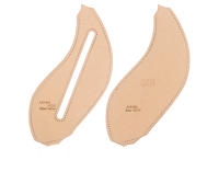 Plantillas De Papel Kraft Para Manualidades De Cuero DIY Set De Billeteras/Lámparas De Hojas/Petaleras Con Agujeros Para Costura - details 5