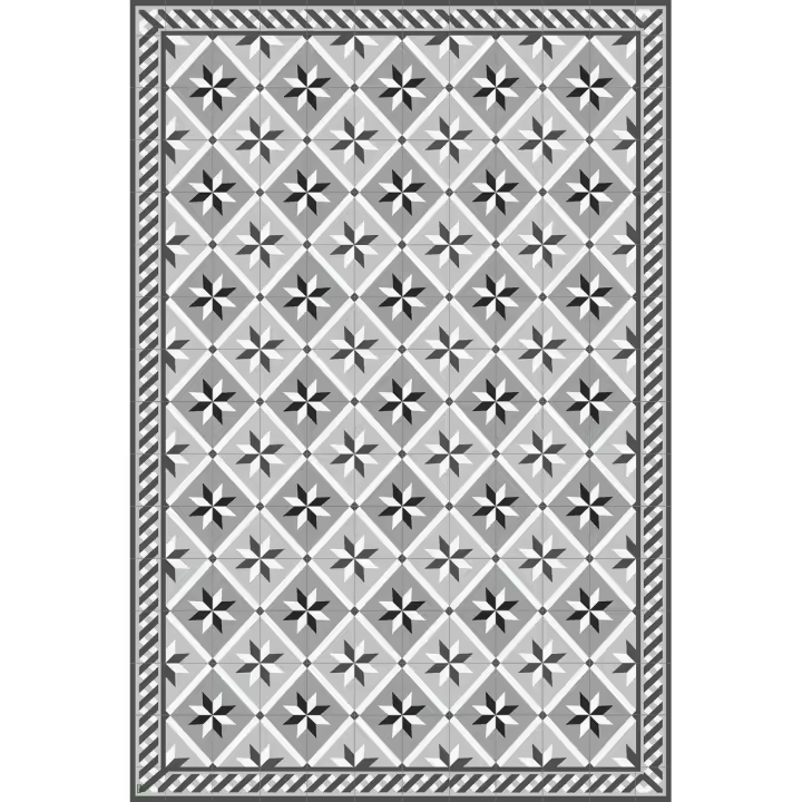 Vilber, Alfombra Vinilo, Baldosas, Azulejos, Pasillo, Cocina, Salón. 10 tamaños y 3 colores diferentes. MONZA.2939 - 1