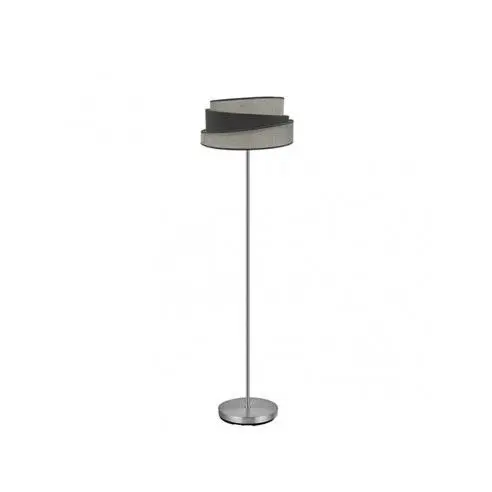 Lámpara de Pie FABRILAMP Hara 1xe27 Niquel/gris 162x40x40 Cm - Diseño Moderno - 1