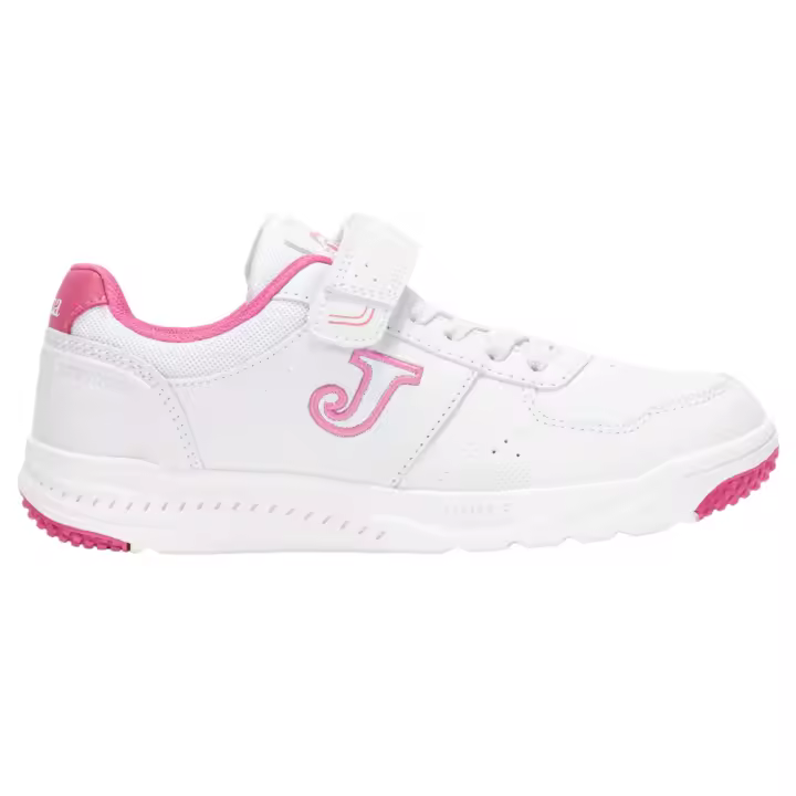 Zapatilla casual Joma Harvard jr 2413 para niña color blanco rosa - 1