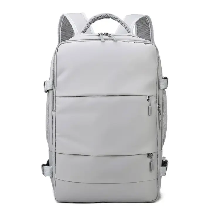 Mochila Deportiva anti-robo para Mujer, Morral informal con Carga USB de viaje, Bolsa de equipo para ordenador portátil, pink color, novedad - 1