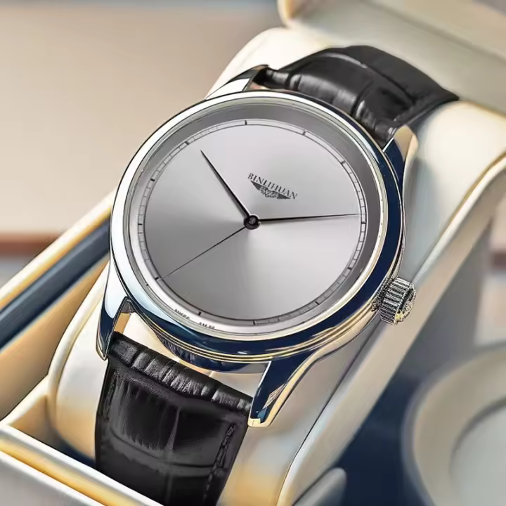 Reloj De Pulsera Para Hombre Marca Top Lujo Negocios Resistente Al Agua Cuarzo Cuero Reloj De Hombre Moda Casual Mano Del Reloj - 1