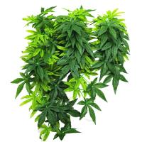 Ornamento De Acuario Plantas Artificiales Colgantes Duraderas Y Antifading Con Adhesivo Para Reptiles Y Peces Tamaño 40/50CM - details 0