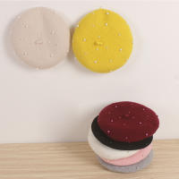 Gorro De Lana Para Niñas Invierno Retro Beret Con Perlas Gorro Infantil Para Otoño Invierno Acessorios De Ropa Para Niñas Edad 2-6 Años - details 16