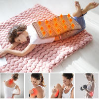Almohadilla Calentadora Eléctrica 220V 110V Para Abdomen Cintura Espalda Mantel Térmico Para Mantener Caliente Alivio Del Dolor Invierno Calentador De Manos Y Pies Suelo Tapete - details 9