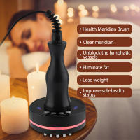 Cepillo De Masaje Eléctrico Para El Cuidado De La Salud Y Pérdida De Peso Comb De Masaje Guasha Lymphatic Heat Compress Para El Cuerpo - details 0