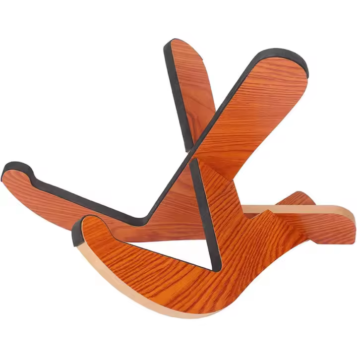 Soporte de guitarra acústica, Soporte de guitarra de madera Soporte de guitarra EVA Pads, Guitarras clásicas para folk - 1