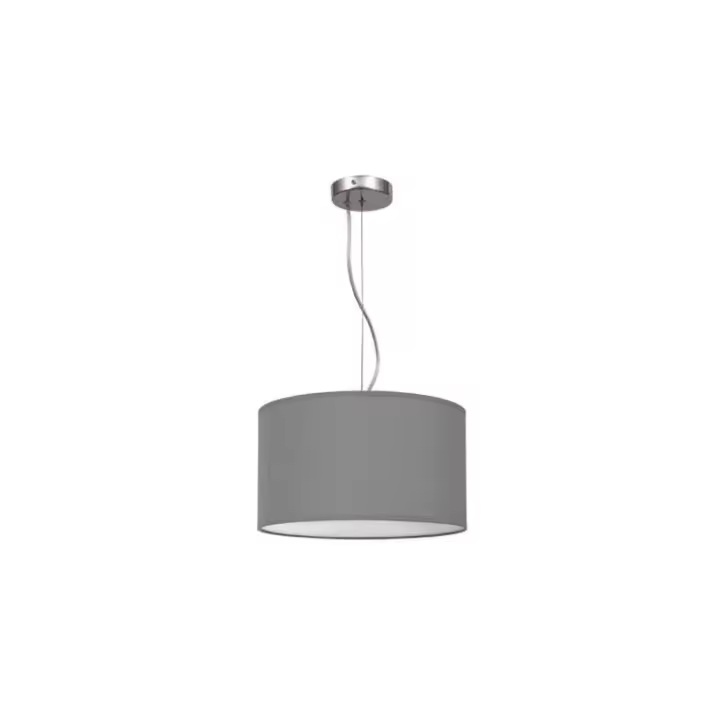 Fabrilamp - Colgante Nicole Gris 1xe27 (regx30d) - 1