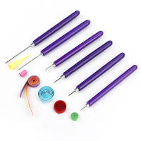 Kit De Herramientas Para Encogido De Papel Paper Quilling Con Pluma De Acero Inoxidable Y Plástico Para Artesanía DIY Proyectos De Tarjetas - details 22