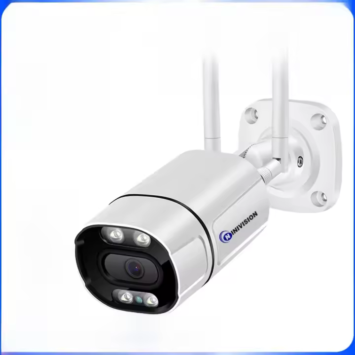 Cámara IP De Seguridad Tuya Smart Life 5MP Visión Nocturna En Color Exterior Impermeable Con Detección De Humanos Para El Hogar - 1