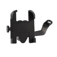Soporte De Teléfono Móvil Para Motocicleta Y Bicicleta Montura Para Manillar De Moto Con Espejo Retrovisor Compatible Con GPS - details 1