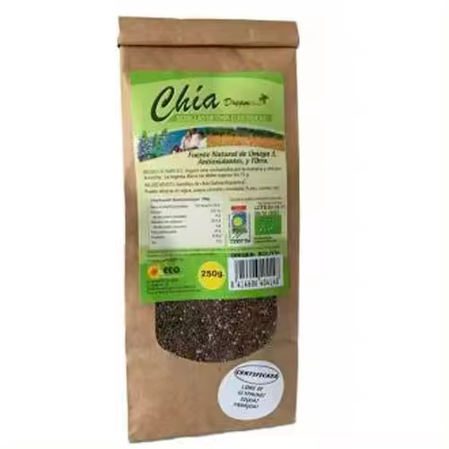 Dream Foods Chia Semillas 250Gr. Bio - Producto Vegano - 1