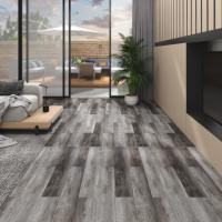 vidaXL 36x Lama de Suelo 5,02 m² PVC 2mm Roble Baldosa Tarima Flotante Color Gris claro,  Estampado gris,  Gris rayado y mas - details 6