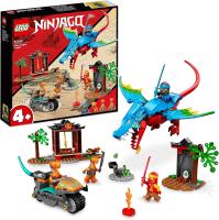 LEGO NINJAGO 71759 Templo del Dragón Ninja, Moto de Juguete, Mini Figuras NYA y KAI CRYSTALLIZED - Piezas 161 - details 0