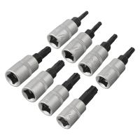 Juego De Fresas Torx T8/T10/T15/T20/T25/T27/T30/T40 Para Reparación De Fábrica Y Tienda 1/4 Pulgada Driver Estrella Fresa De Tornillo - details 1