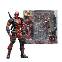 Figura De Acción Deadpool Ultimate X-Men Yamaguchi Revoltech Neca Super Héroe Coleccionable Modelo Muñeco Regalo Para Fans - details 9