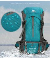 Mochila De Camping 70L De Nylon Para Hombres Y Mujeres Bolsa De Viaje Con Cubierta De Lluvia Para Senderismo Y Escalada Exterior - details 4