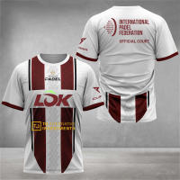 Camiseta De Tenis De Pádel Para Hombres Secado Rápido Transpirable Cuello Redondo Manga Corta Deporte Al Aire Libre Badminton Correr - details 3
