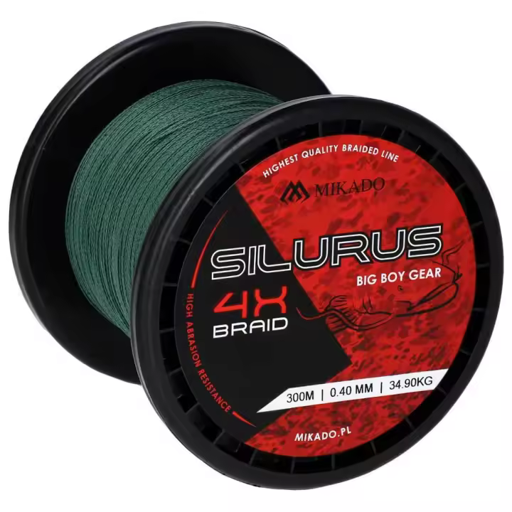 Mikado Línea Trenzada Silurus 4x 300 M - 1