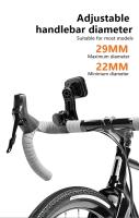 Soporte De Teléfono Móvil Magnético De 360° Rotación Montaje Removible Para Manillar De Bicicleta Soporte De Montar Para iPhone Samsung Xiaomi - details 3