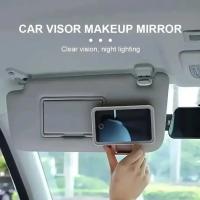 Espejo De Mano Para Coche Con LED Y Ajuste Tridimensional Espejo De Maquillaje Para Mujer Ultrafino Visera Solar De Coche - details 9