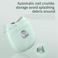 Cortador de uñas automático con 2 velocidades, cortadora de uñas inalámbrico recargable y almacenamiento de Restos de uñas - details 1