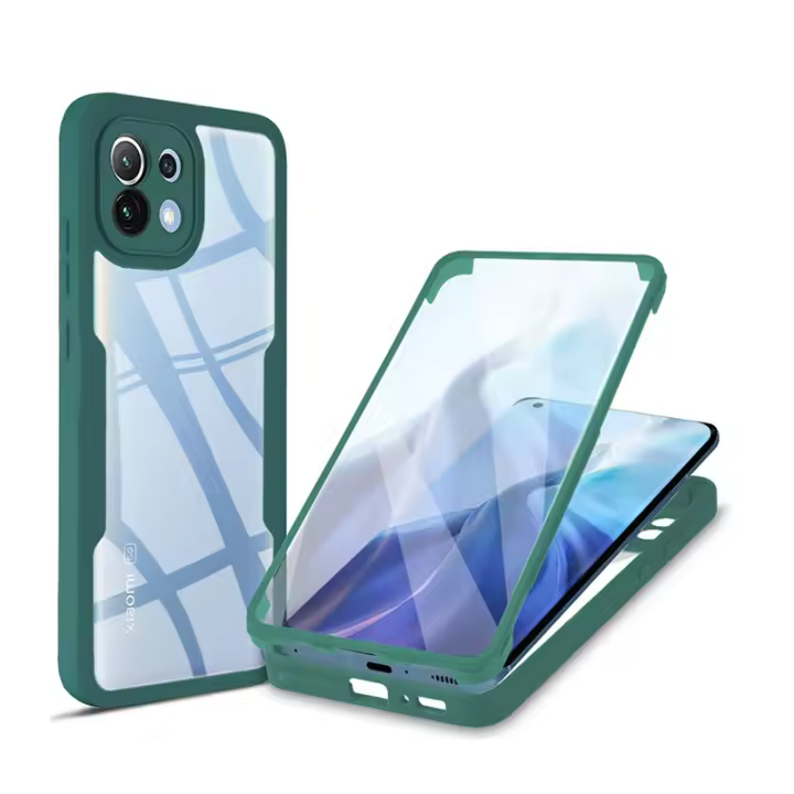 Protector De Pantalla Completo 360 Para Xiaomi 11T 12T pro Funda Transparente Antigolpes Compatible Con Mi 11 12 13 Lite - 1