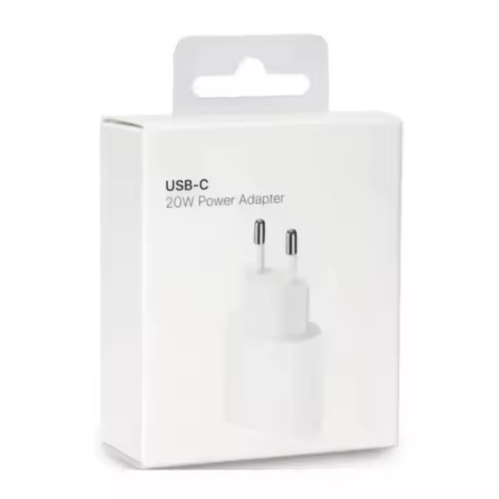 Cargador Adaptador de corriente USB-C 20W para iPhone 12,13,14,15, 16 - GARANTIA DE 1 AÑO - 1