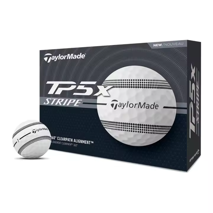 Taylor Made New TP5x Stripe 2024, Bolas de Golf - 1