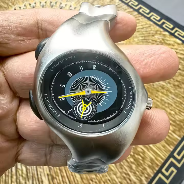Reloj De Pulsera Alien Twist Original Y2K Estilo Retro Moda Deportiva Diseño Individual Niche Cuarzo Acero Inoxidable Resistente Al Agua - 1