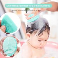 Cepillo De Limpieza Facial De Silicona Para Bebés Cepillo De Baño Suave Con Pelo Redondo Para Limpiar Pores Uso Doméstico - details 4