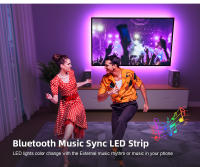 Tira De Luces LED RGB 5050 Bluetooth WIFI USB 1m-10m Sincronización De Música 5V Fácilmente Doblable Alexas Luces Inteligentes Para Decoración De Habitaciones Y Fiestas - details 6